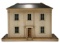 English Wooden Dollhouse in Fine Original State  8000/12,000