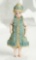Very Rare French All-Bisque Mignonette with Jointed Elbows and Original Costume 1200/1500