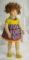 French 1930s Studio Cloth Doll in Stylish Costume 800/1200