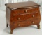 Continental Burled Walnut Chest of Drawers 300/500