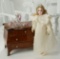 French Bisque Poupee by Jumeau with Gorgeous Original Wig 2200/2800