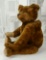Rare and Wonderfully-Preserved Early Mystery Bear in Rich Brown Mohair  2200/2700
