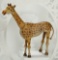 American Wooden Giraffe with Glass Eyes, Style I, by Schoenhut 600/800