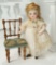 French Maple Wood Salon Chair in Rare Petite Size 300/500