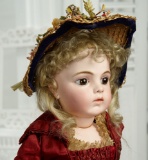 Gorgeous French Bisque Bebe, Leon Casimir Bru, Original Costume, Signed Bru Shoes 16,000/22,000 