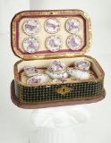 Wonderful Petite French Miniature Porcelain Dinnerware in Original Presentation Box 600/800