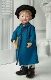 German Bisque Glass-Eyed Character,Kammer and Reinhardt,