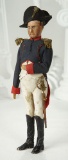 French Carved Wooden Soldier with Jointed Arms 400/500