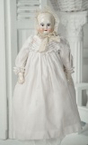 Early German Porcelain Doll with Taufling Body  900/1300