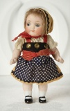 German All-Bisque Googly in Original Costume 300/500