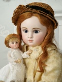 Grand-Sized French Bisque Bebe Steiner, Series C, with Signed Steiner Eyes 9000/12,000