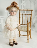 Beautiful French Bisque Bebe by Leon Casimir Bru with Original Sturdy Body 8000/12,000 