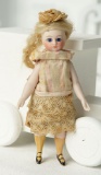 French All-Bisque Mignonette with Painted Yellow Stockings 700/900