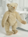 Petite German White Mohair Teddy with Blank Button in Ear 1700/2300