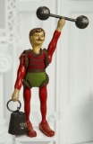 American Wooden Gent Acrobat with Weights by Schoenhut 700/900
