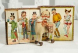 American Miniature Puzzle in Original Box and Pull Toy Lamb 200/300