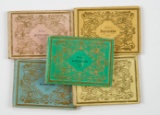 Five Leather-Bound Miniature French Children's Books 200/400