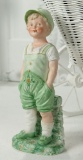 German All-Bisque Boy with Cigarette by Gebruder Heubach 300/500