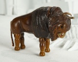 American Wooden Glass-Eyed Buffalo by Schoenhut 500/700