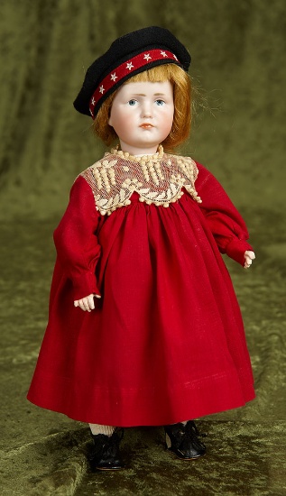 12" German bisque art character, 114, "Gretchen" by Kammer and Reinhardt. $1200/1500