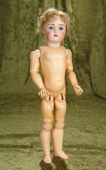 18" German bisque child doll, 192, by Kammer and Reinhardt. $500/700