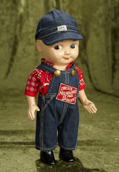 13" American American Buddy Lee with original Lee uniform for American  Railroad $200/300