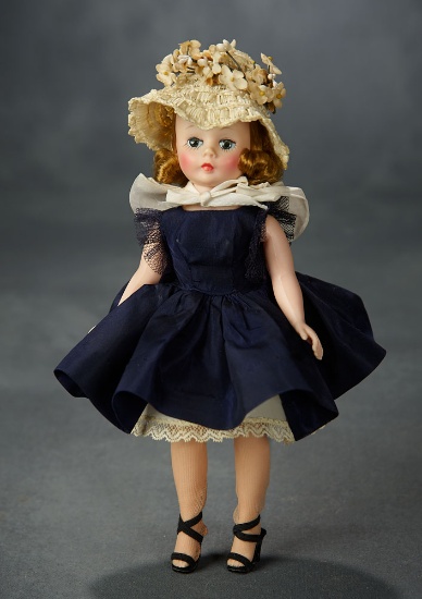 Tosca-Haired Cissette in A Variation of Navy Blue Afternoon Ensemble by Alexander 200/300