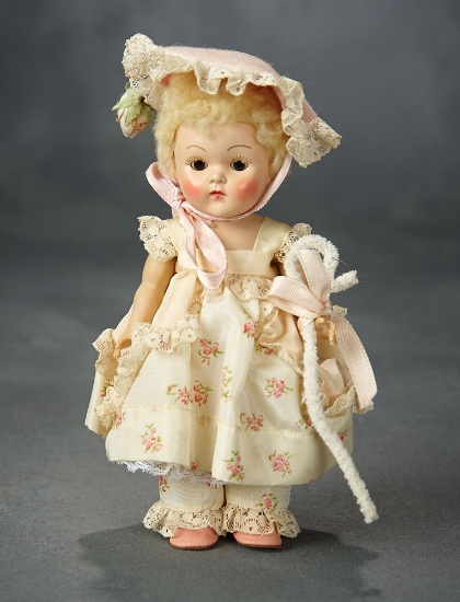 Blonde Poodle-Cut Painted-Lash Ginny as "Bo-Peep" by Vogue 300/500