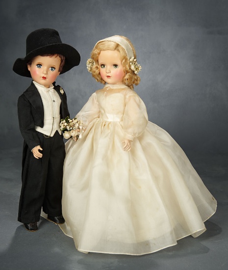 Bride and Bridegroom in Formal Wear by Alexander 1100/1500
