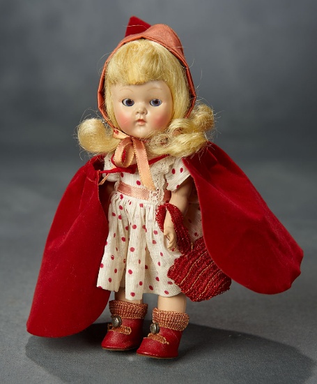 Blonde Painted Eye Ginny as "Little Red Riding Hood" by Vogue 300/400