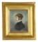 Early Miniature Oil Portrait in Profile 500/700