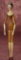 Early Wooden Grodnertal Doll with Yellow Comb  1800/2500