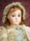 French Bisque Blue-Eyed Bebe Triste by Emile Jumeau, Rare Size 9 9000/12,000