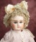 Sonneberg Bisque Closed Mouth Doll in the French Look-Alike Manner 1100/1300