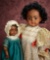 Petite German Brown-Complexioned Bisque Doll, Model 277, by Bahr and Proschild 700/900