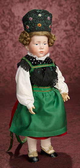 All-Original German Bisque Character, 101, "Marie", by Kammer and Reinhardt 1800/2300