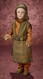 French Bisque Character, 237, SFBJ with Historic Costume from Margaine-Lacroix Studio 2800/3800