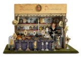 Outstanding Early German Reliquary Store with Plentitude of Contents 3500/4500
