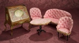 French Lady's Desk for Petite Bebe or Poupee in the Louis XVI Manner 600/900