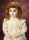 French Bisque Blue-Eyed Bebe by Leon Casimir Bru with Sought-After Tongue Tip 6000/8000