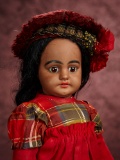 German Brown-Complexioned Bisque Child Doll, 739, by Simon and Halbig 800/1100