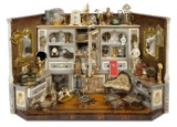 Outstanding Miniature 19th Century Boutique of Decorative Objects and Silver 3500/4500