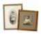 Vintage Framed Photographs of Children with Dolls 200/300