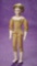 German Bisque Doll with Rare Twill Body by Simon and Halbig 900/1100
