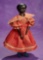 Rare American Brown-Complexioned Doll by Mason and Taylor 800/1100