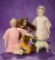 American Cloth Moravian Doll Known as 