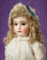 Rare German Bisque Closed Mouth Doll Known as 