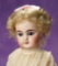 Petite German Bisque Closed Mouth Child, Model 949, by Simon and Halbig 600/800