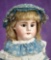Early German Bisque Child, 979, by Simon and Halbig with Original Early Body 1100/1300