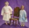 American Cloth Moravian Doll Known as 